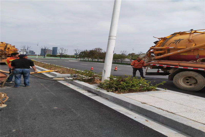 王场镇雨水管道清淤-污水管道清洗